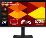 Samsung 24” (S40GD) Borderless Business Monitor with IPS Panel, 100Hz Refresh Rate, Eye Saver Mode, Ergonomic Design, Game Picture Mode, LS24D402GANXGO, 3 Yr Warranty - Image 2