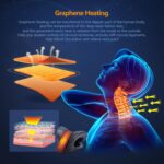 Cozyhealth Neck Stretcher for Neck Pain Relief, Heated Cervical Traction Device Pillow with Graphene Heating Pad, Neck and Shoulder Relaxer for TMJ Pain Relief and Cervical Spine Alignment (Black) - Image 5