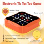 Tic Tac Toe Bolt Game, Handheld Electric Puzzle Game, Gift Ideal for Kids and Adults' Birthday, Electronic Board Games for Educational and Memory Growth, Portable Travel Games for Car Ride - Image 3