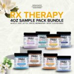 Spazazz RX Therapy Hot Tub Spa and Bath Aromatherapy Salt Crystals 4oz 8 Pack Sample Bundle Includes Muscle - Joint - Detox - Stress - Respiratory - Sport -Sleep - Energy. Great for Muscles & Joints - Image 3