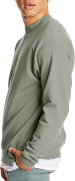Hanes Men's EcoSmart Fleece, Pullover Crewneck Sweatshirt, 1 or 2 Pack - Image 5