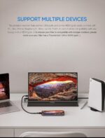 ARZOPA Portable Monitor, 15.6'' 1080P FHD Laptop Monitor USB C HDMI Computer Display HDR Eye Care External Screen w/Smart Cover for Mac Phone Xbox Switch PS5-S1 Table - Image 6