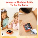 Tic Tac Toe Bolt Game, Handheld Electric Puzzle Game, Gift Ideal for Kids and Adults' Birthday, Electronic Board Games for Educational and Memory Growth, Portable Travel Games for Car Ride - Image 5