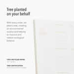 One Week - Elegant Undated Weekly Desk Planner, Gold Foiled, A4, Minimalist Weekly To Do List Notepad, Daily Schedule, Work Week Planner Pad, Eco-friendly, FSC™ Certified - Image 6