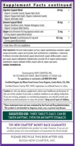 New Chapter Women's Multivitamin 40+ Advanced Formula for Heart, Hormone, Immune & Energy Support, Higher Levels of Whole-Food Fermented B Vitamins +D3, Made with Organic Non-GMO Ingredients, 96 Count - Image 8
