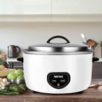 Aroma Housewares Commercial 60-Cup (Cooked) / 14Qt. Rice & Grain Cooker (ARC-1430E), White - Image 7