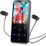 AGPTEK 64GB MP3 Player with Bluetooth, M3 2.4 inch Music Player with Speaker and FM Radio, Touch Buttons, Supports Up to 128GB(Black) - Image 2