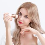 DUcare Foundation Brush,Flat Top Kabuki Brush Synthetic Professional Makeup Brush Liquid Blending Mineral Powder Buffing Stippling Makeup Tools, Rose Golden/White - Image 4