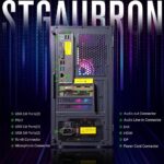 STGAubron Prebuilt Gaming PC Desktop, Radeon RX 550 4G GDDR5, Intel Core I5 up to 3.7GHz, 16G RAM, 512G SSD, WiFi, BT 5.0, RGB Fan x3, Windows 10 Home - Image 6