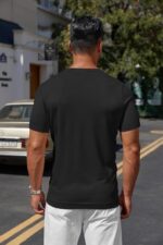 COOFANDY Mens Knit T-Shirts Casual Crewneck Short Sleeve Shirts Summer Tops Basic Pullover Tees - Image 10