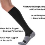 Medical Compression Socks 20-30 mmHg for Men Women (3 Pairs) - Best Support for All Day Wear, Pain Relief, Circulation - Image 5