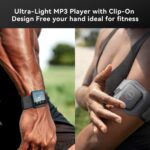128GB Mini MP3 Player with Bluetooth 5.3,Portable Music Player for Kids with Clip,HiFi Sound,Voice Recorder,E-Book,Built-in HD Speaker,Digital Audio Player for Sport with Earphones & Screen Protector - Image 3
