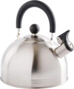 Mr. Coffee Carterton Stainless Steel Whistling Tea Kettle, 1.5-Quart, Mirror Polish - Image 4
