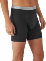 Hanes Men's Boxer Briefs, Cool Dri Moisture-Wicking Underwear, Cotton No-Ride-up for Men, Multi-Packs - Image 7