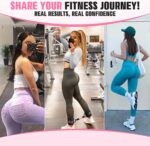 Ankle Resistance Bands with Cuffs, Resistance Bands for Working Out, Home Gym Workout Equipment for Women, Pilates Exercise, Hip, Leg, Glute Ankle Weights Training- Exercise Guides Included - Image 8