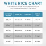 AROMA® 20-Cup (Cooked) One-Touch Rice Cooker and Food Steamer with Auto-Warm | 10 cups uncooked, 20 cups cooked (ARC-390NGP) - Image 8