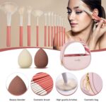 All In One Makeup Kit, Travel Makeup Kit, Makeup Gift Set, Makeup Kit for Women Full Kit, Makeup Bundle Includes Foundation Eyeshadow Palette Lipstick Eyeliner Mascara Contour Stick Cosmetic Brush Set - Image 10