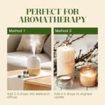 Essential Oils Set, Aromatherapy Essential Oil Kit for Diffuser, Humidifier, Massage, Skin Care (32 x 5ml) - Eucalyptus, Lavender, Tea Tree, Peppermint, Lemongrass, Frankincense, Cinnamon, Sandalwood - Image 8