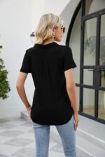 Women's Polo Shirts Short Sleeve Work Tops Business Casual Summer Tops Fashion 2025 Collared Blouses - Image 6