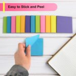 OHOME Sticky Notes - 12 Pads, 3”x3” - Colorful Self-Stick Post Notes Bulk - Office Desk Accessories | Teacher Classroom Must Haves,Aesthetic School Supplies for Home,Stocking Stuffers for Women - Image 5