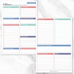 bloom daily planners Double Sided Daily To Do List Planning Pad - 80 Tear Off Sheets for Work, Home or Office Organization (Teal) - 6" x 9" - Image 3