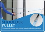 Shoulder Pulley Over The Door Physical Therapy System, Exercise Pulley for Physical Therapy, Alleviate Shoulder Pain and Facilitate Recovery from Surgery, FSA or HSA Eligible - Image 3