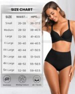 CULAYII Tummy Control Underwear for Women High Waisted Panties Full Coverage Cotton Postpartum Briefs Stretch Ladies Undies - Image 8