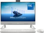 Dell 24 All-in-One Desktop ec24250-23.8-inch FHD Touch Display, Intel Core 5 Processor 120U, Intel Graphics, 16GB DDR5 RAM, 512GB SSD, Windows 11 Home, Onsite Service+6 Months Retail Migrate - White - Image 2