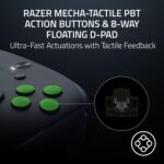Razer Wolverine V3 Pro 8K PC Wireless Gaming Controller: 8000 Hz Polling Rate - TMR Thumbsticks with Swappable Caps - Up to 36 Hr Battery - 6 Remappable Buttons - Fast Triggers - Carrying Case - Black - Image 8