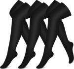 CHARMKING Compression Socks (3 Pairs) Knee High Compression Sock for Women & Men Stockings for Running, Cycling,Athletic - Image 2