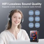 64GB MP3 Player Bluetooth 5.3 Touch Screen Music Player Portable mp4 Player with Speakers high Fidelity Lossless Sound Quality 2.4 inch mp3 FM Radio Recording e-Book - Image 5