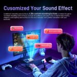 MAONO Gaming Audio Mixer, Audio Interface with Pro-preamp, RGB, Bluetooth, 48V Phantom Power for Live Streaming, Podcasting, Content Create, Gaming MaonoCaster G1 NEO (Not for USB Mic) - Image 5