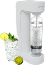 Soda Maker with BPA Free Bottle - CO2 Powered One Touch Fizz Control - Fresh Sparkling Water Maker - Homemade Sparkle Seltzer Soda Streaming Machine, Carbonated Water Machine [C02 NOT INCLUDED] - Image 9