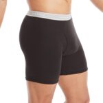 Hanes Men's Boxer Briefs, Cool Dri Moisture-Wicking Underwear, Cotton No-Ride-up for Men, Multi-Packs - Image 3