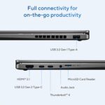 ASUS Vivobook 14 Flip Laptop Copilot+ PC, 14” OLED WUXGA 60Hz Touch Display, Intel® Core™ Ultra 5 226V, Intel® Arc™ Graphics, 16GB Memory, 512GB Storage, Windows 11, Matte Gray, TP3407SA-ES54T - Image 7