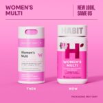 Habit Womens Multi Supplement (60 Capsules) - New Look, Supports General Health & Wellness, 23 Essential Vitamins and Minerals, Fruit extracts, Folate, Iron, B12, Biotin, Non-GMO (1 Pack) - Image 3