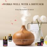 Tea Tree 20 Pcs Pure Essential Oil Gift Set, for Diffuser, Humidifiers, Skin Care, Massage, Fragrance Oil Scent for DIY Candle and Soap Making, Gift for Friend (5ML) - Image 5