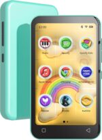 TIMMKOO 80GB Kids MP3 Player with Bluetooth, Parental Controls, Pre-Installed Spotify, Spotify Kids, Audible, 4" WiFi MP3 MP4 Music Player Up to 1TB (Blue) - Image 2