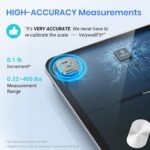 Etekcity Smart Scale for Body Weight FSA HSA Store Eligible, Bathroom Digital Weighing Scale with BMI, Body Fat, Muscle Mass, Accurate Bluetooth Home User Health Equipment Sync Apps - Image 3