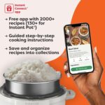 Instant Pot Duo 7-in-1 Mini Electric Pressure Cooker, Slow Rice Cooker, Steamer, Sauté, Yogurt Maker, Warmer & Sterilizer, Includes Free App with over 1900 Recipes, Stainless Steel, 3 Quart - Image 10