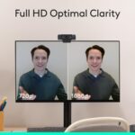 Logitech C920x HD Pro Webcam, Full HD 1080p/30fps Video, Clear Audio, HD Light Correction, PC Camera Webcam, Works with Skype, Zoom, Facetime, PC, Laptop, Mac, Tablet - Black - Image 3
