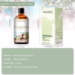 3.38FL.OZ Coconut & Vanilla Fragrance Oils for Aromatherapy, Essential Oils for Diffusers for Home, Perfect for Diffuser, Yoga, DIY Candle and Soap Making - 100ml - Image 7
