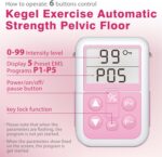 iStim V2 Kegel Exerciser Incontinence Stimulator with Probe for Bladder Control and Pelvic Floor Exercise for Women Electrical Muscle Stimulator (EMS) - Image 5