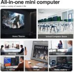 TRIGKEY S5 AMD Ryzen 5 5500U Mini PC, 5500U (6C/12T, Up to 4.0GHz) Micro Computer, 16GB DDR4 3200MHz| 500GB M.2 2280 NVME SSD, Small PC 4K Triple Displays, WiFi 6+BT5.2+2.5G LAN, DP/HDMI/USB3.2 * 3 - Image 10