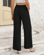 BTFBM Women High Waisted Wide Leg Pants Fall 2025 Business Casual Work Dress Pants Loose Office Palazzo Trousers Pockets - Image 5