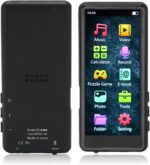 MP3 Player with Bluetooth and , 4.0 Inch Full MP4 MP3 Player with Speaker, for Android Streaming Music Player Portable HiFi Sound Digital Audio Player 2050mAh (Grey) - Image 2