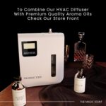 Diffuser, Scent Air Machine for Home & Hotels, HVAC or Portable Nebulizing Diffuser - Large Room Waterless Aroma Machine - Aroma Oil Included - Image 9