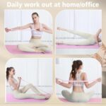 Figure 8 Fitness Resistance Band, Elastic Bands for Working Out,Arm,Back Training Elastic Ropes, Exercise Equipment for Yoga, Pilates,Physical Therapy,Stretching（3 Pack） - Image 3