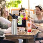 Soda Siphon 1L Premium Sparkling Water Maker - Aluminum Portable Seltzer Machine for Home, Bar, Cocktails, Coffee, Tea,Uses 8g C02 cartridges (Not Included) - Image 8