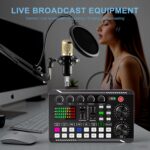 ALSO GO Podcast Equipment Bundle, Music Recording Equipment with Condenser Microphone, Recording Studio Package with Audio Interface Perfect for Podcasting, Singing, Recording, Streaming and Gaming - Image 3